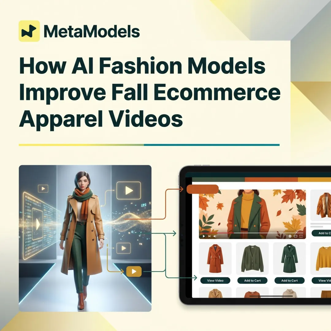 How AI Fashion Models Improve Fall Ecommerce Apparel Videos
