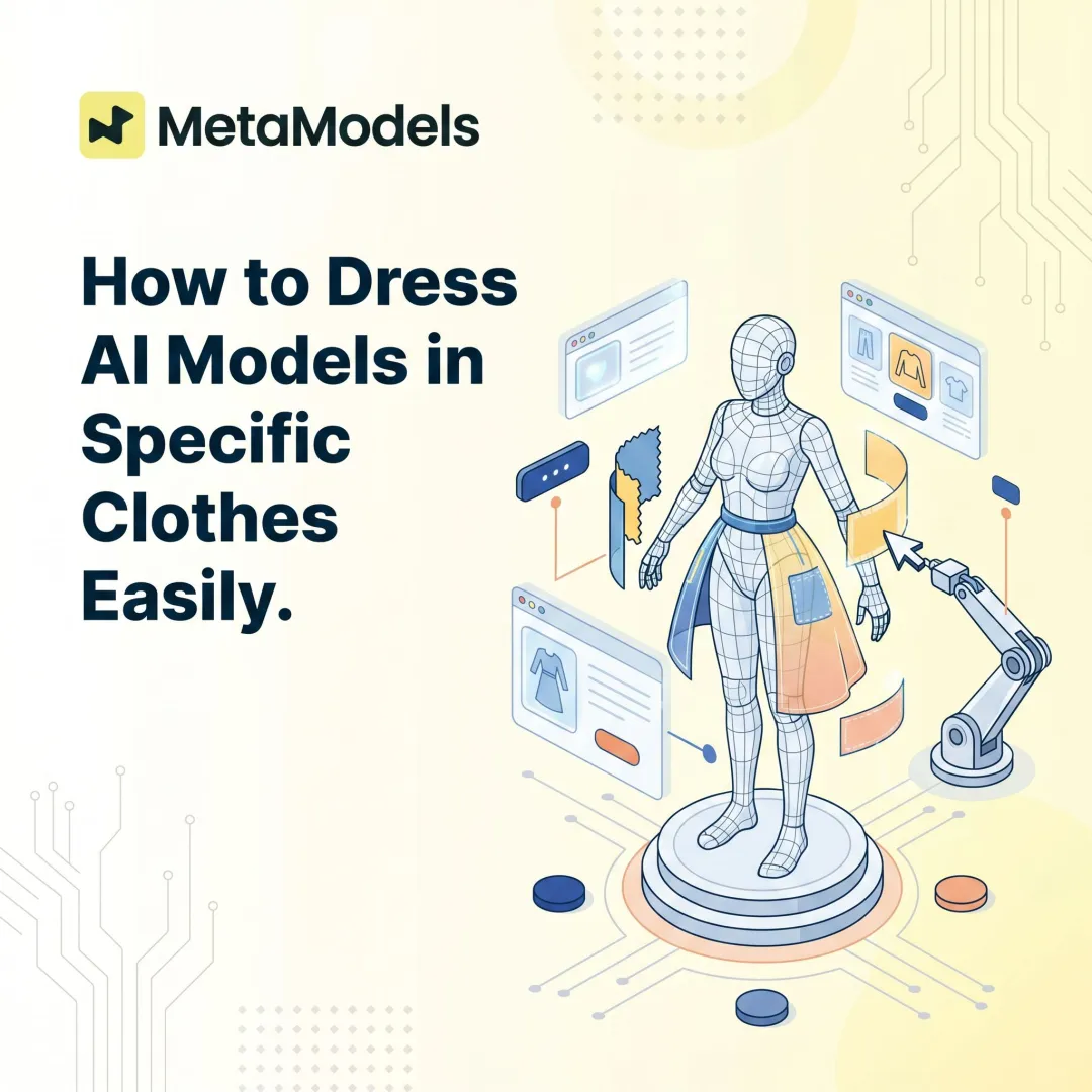How to Dress AI Models in Specific Clothes Easily