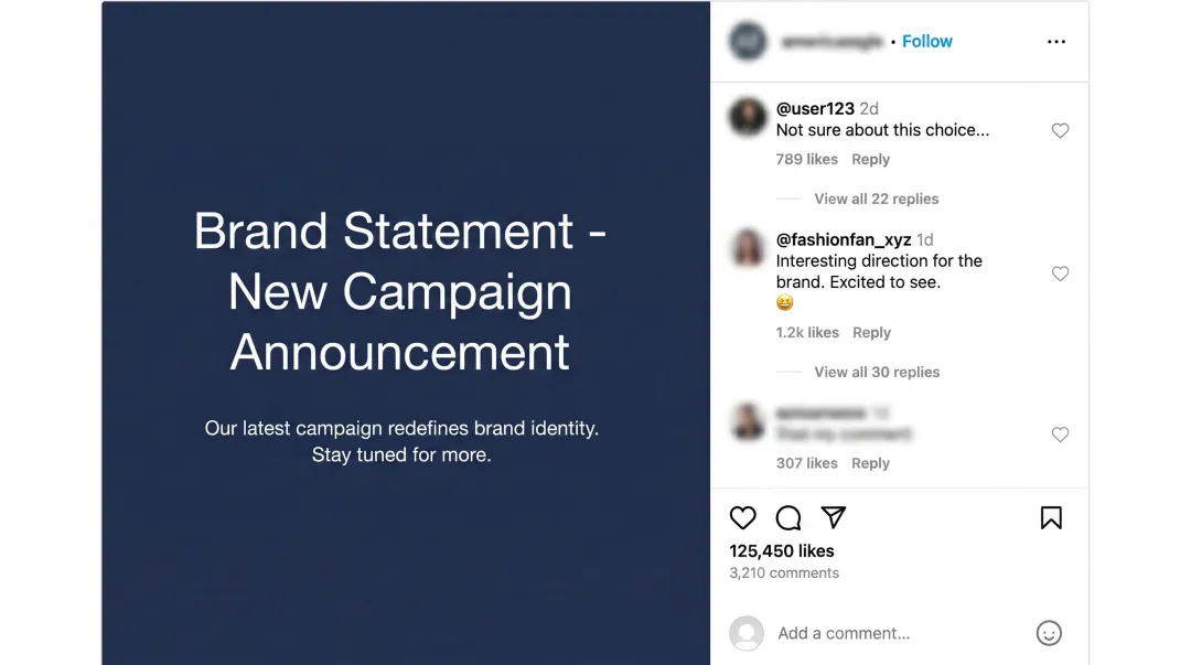 Fashion brand social media backlash over AI generated model imagery controversy