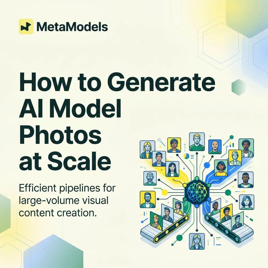 How to Generate AI Model Photos at Scale