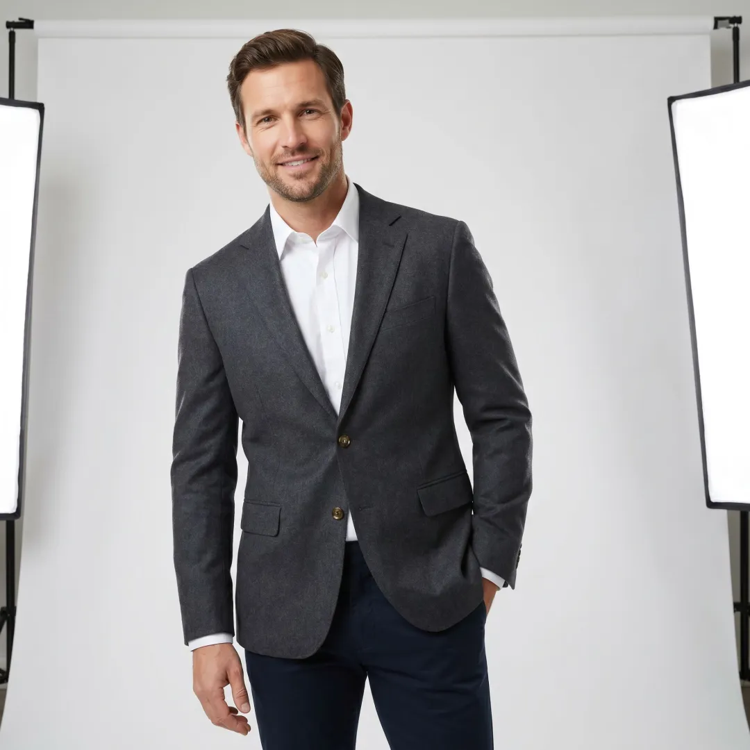 AI Virtual Photoshoot for Male Apparel Brands at Scale