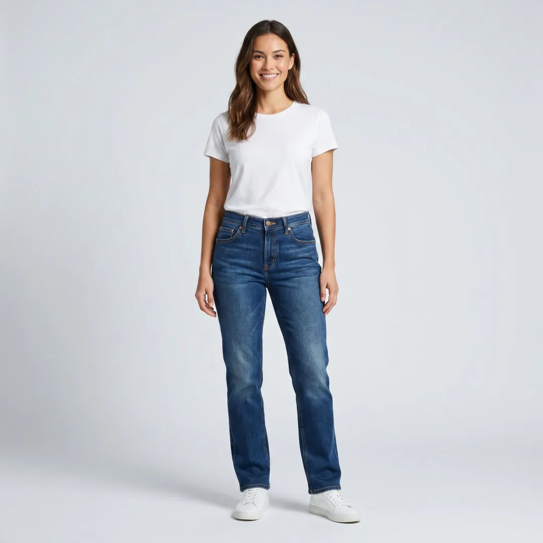 High Quality Denim Model Photos Without a Photoshoot