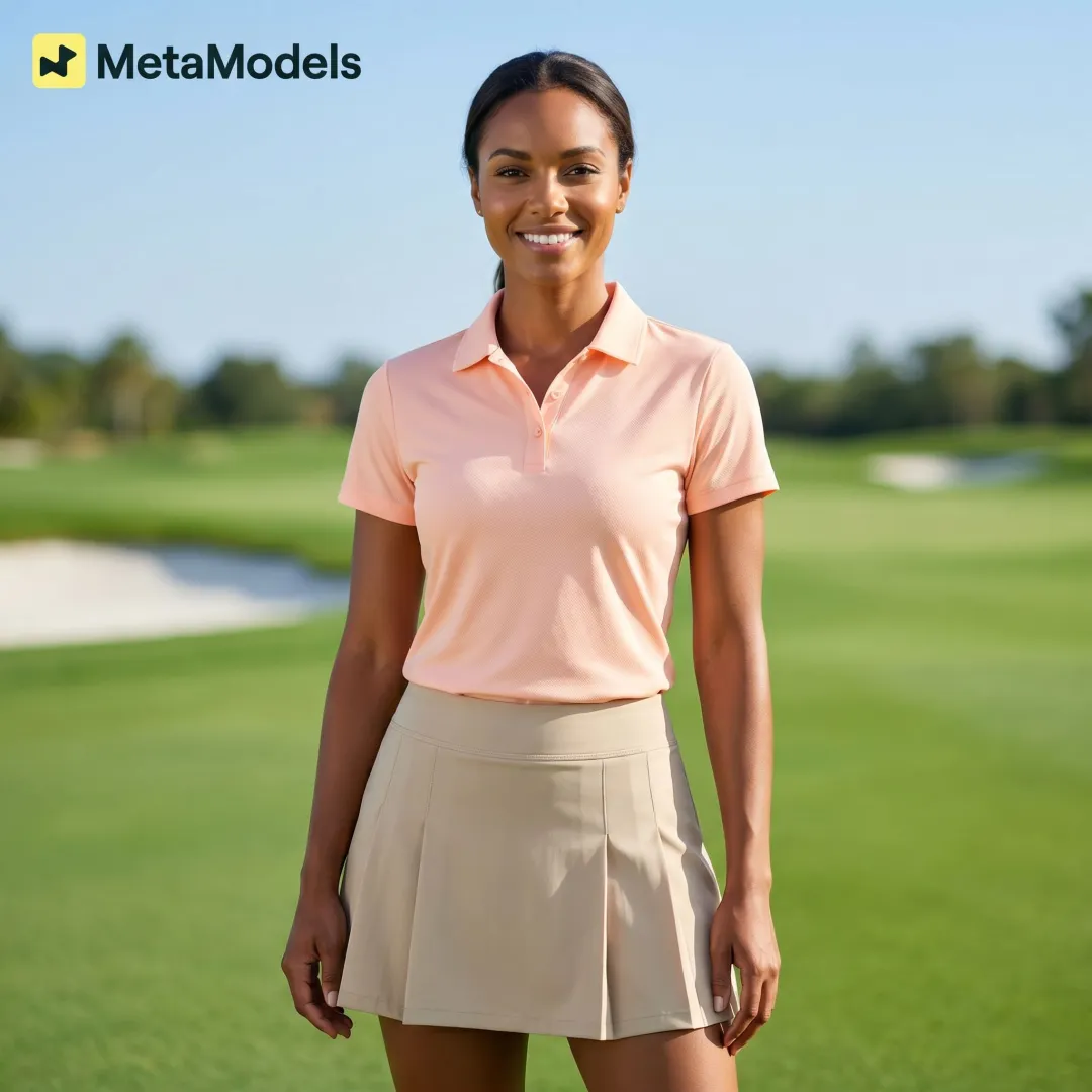AI Fashion Models for Golf Apparel Photos