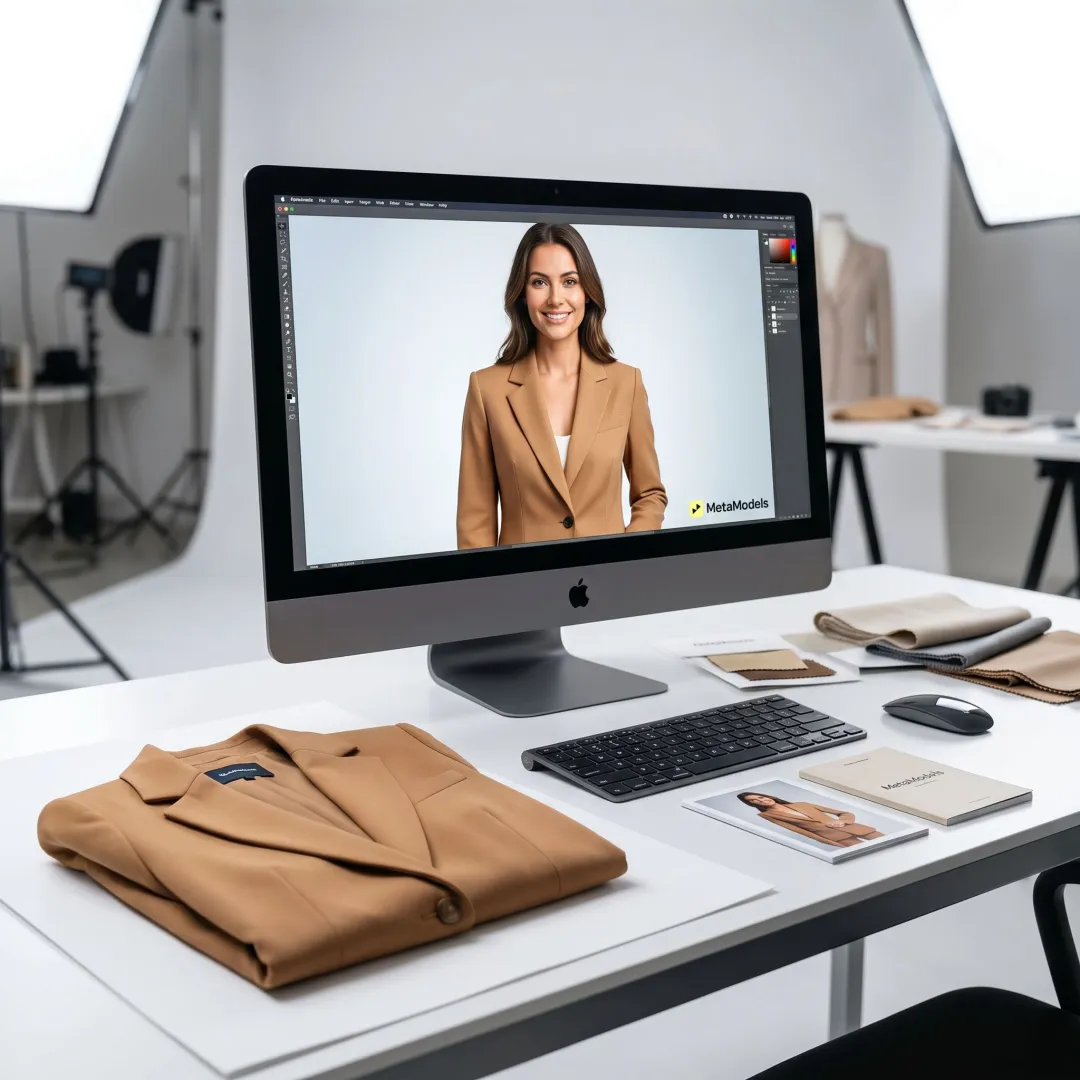 Bulk AI fashion catalog production from clothing packshots