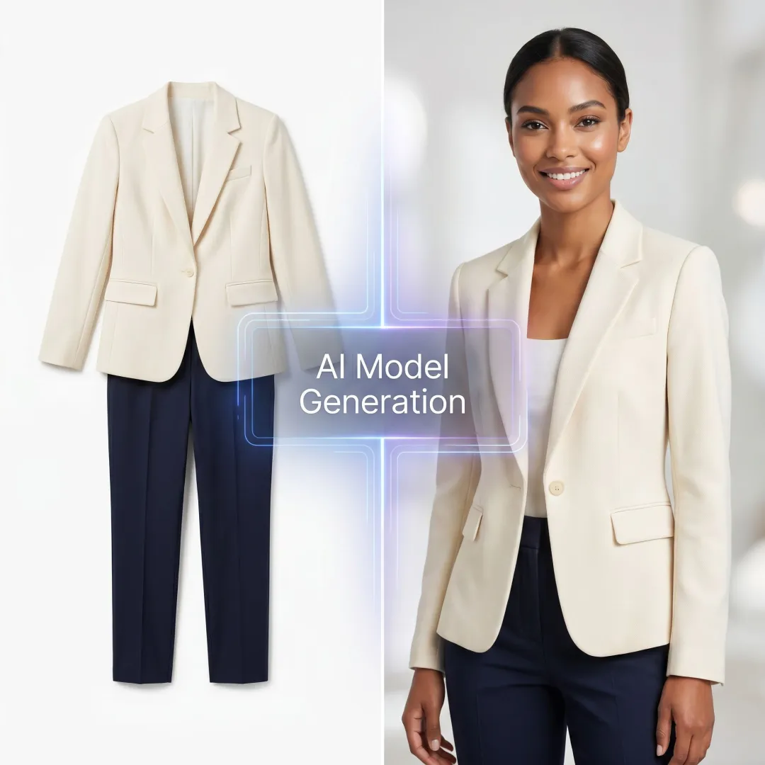 Amazon-ready AI fashion image creation workflow