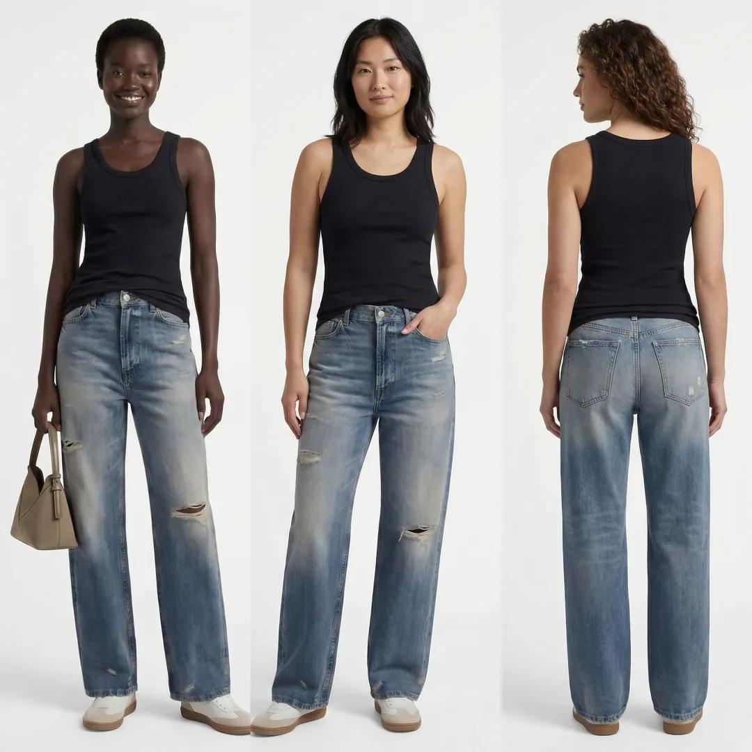 AI On-Model Product Photography Services for E-commerce
