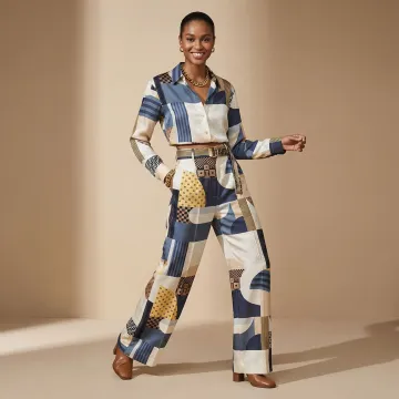 AI-generated fashion video ad showing a model wearing a stylish outfit for a brand campaign