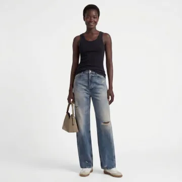 AI on-model fashion image created from flat lay clothing photo