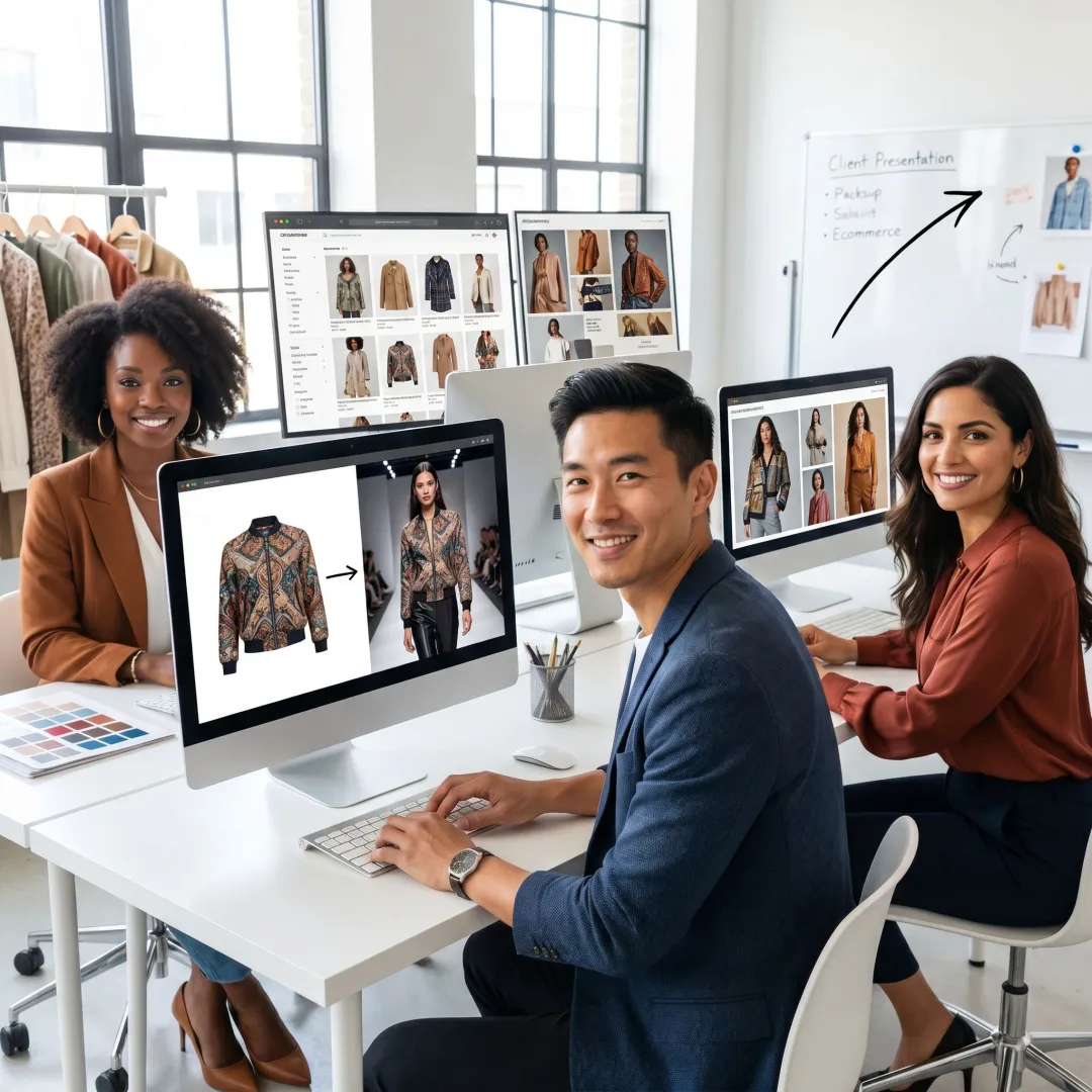 Agency-ready AI fashion imagery workflow