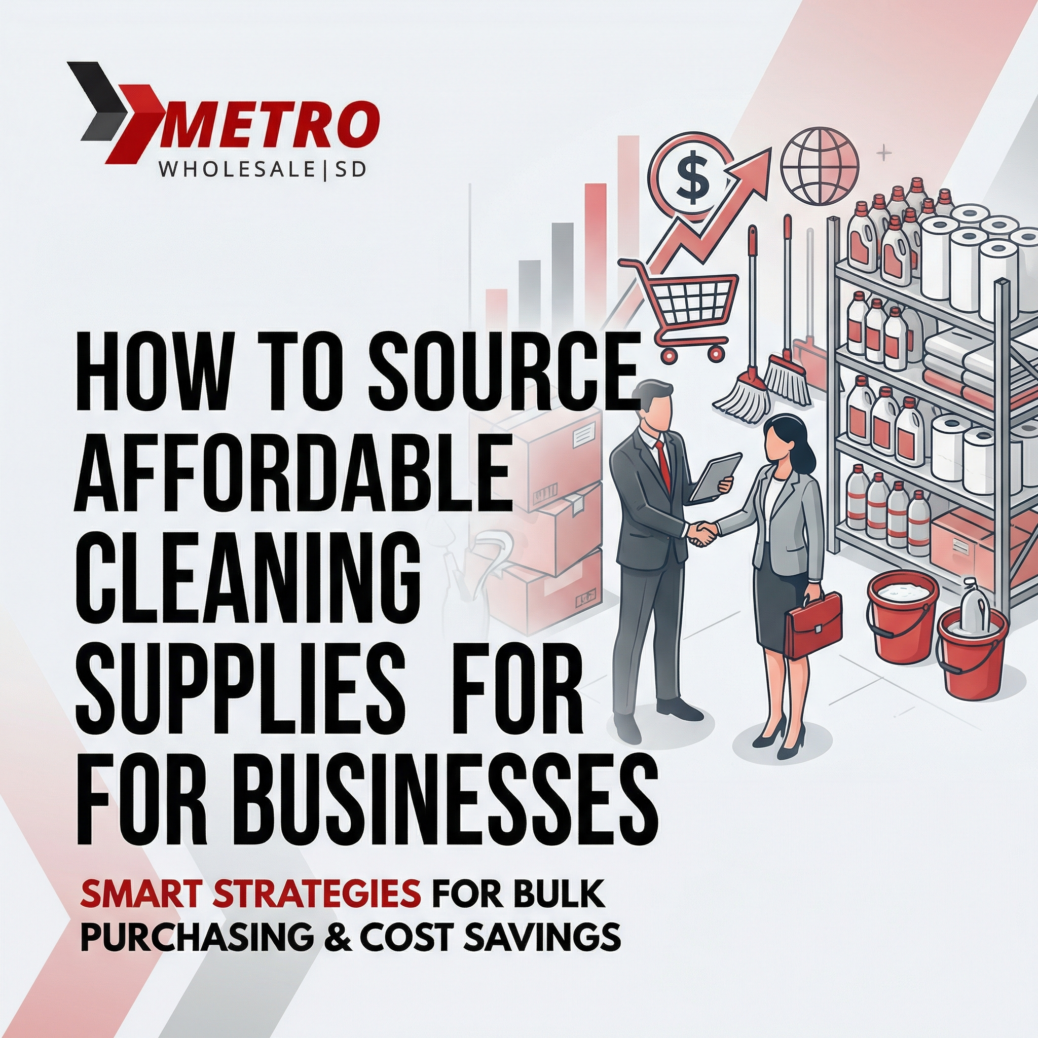 How to Source Affordable Cleaning Supplies for Businesses