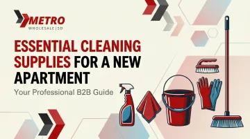 Cover image for Essential Cleaning Supplies for a New Apartment
