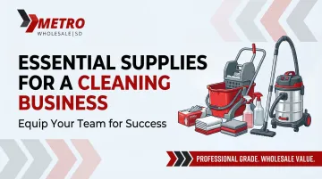 Cover image for Essential Supplies for a Cleaning Business