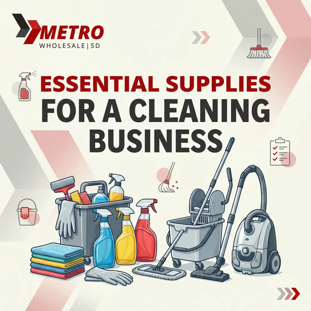 Essential Supplies for a Cleaning Business