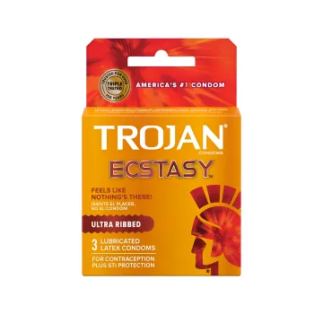 Trojan Ecstasy Ultra Ribbed