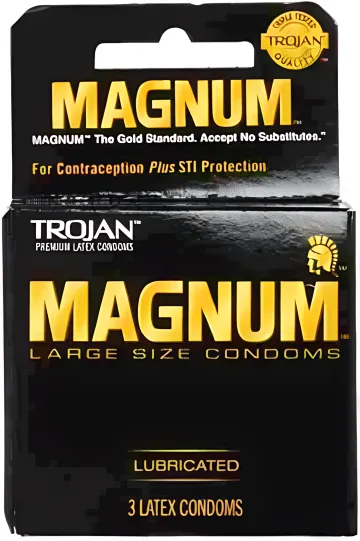 Trojan Magnum Condoms 6/3ct