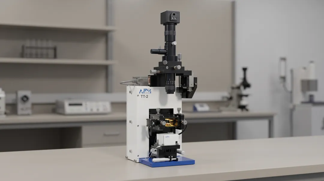 Bruker Dimension Nexus AFM instrument in materials science laboratory