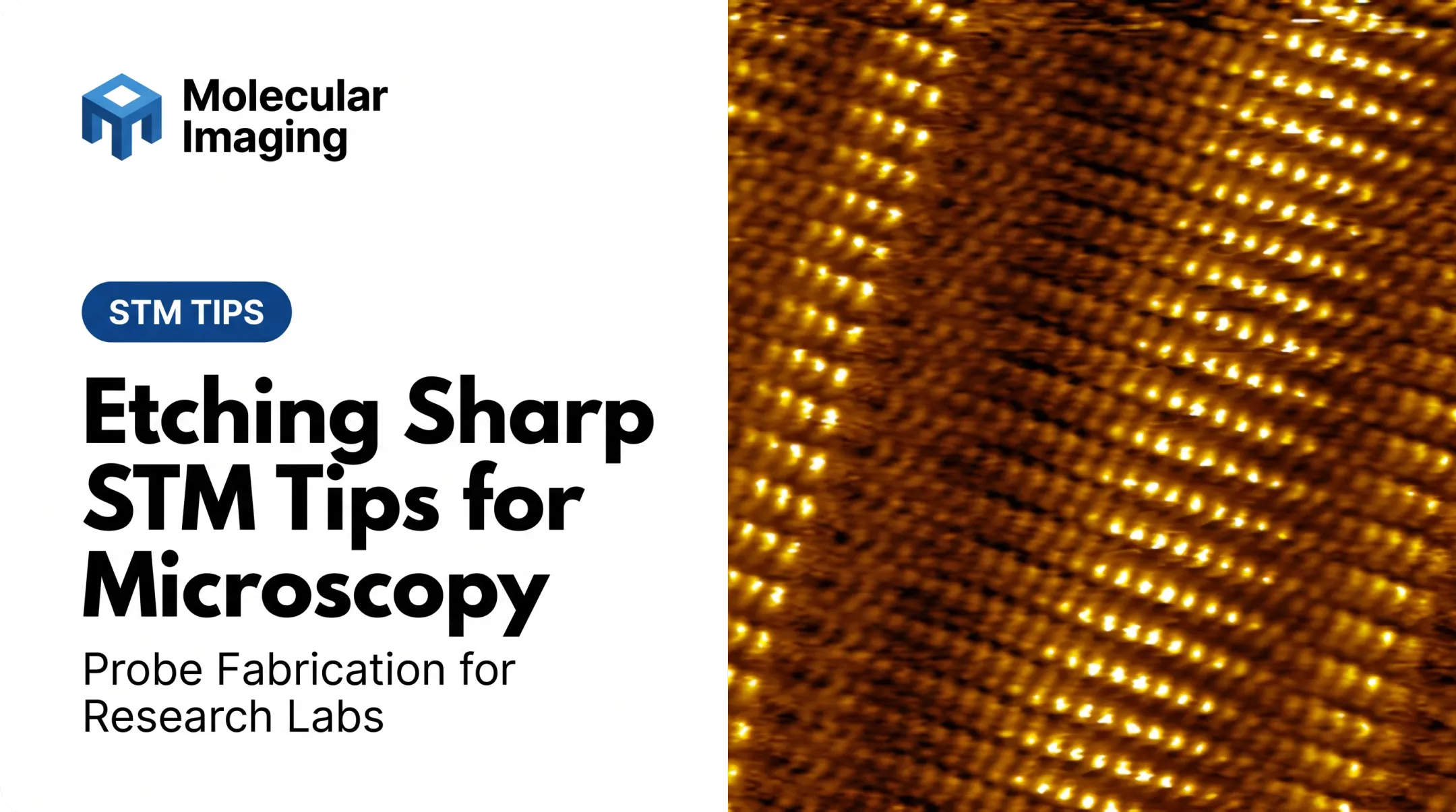 Etching Sharp STM Tips for Microscopy