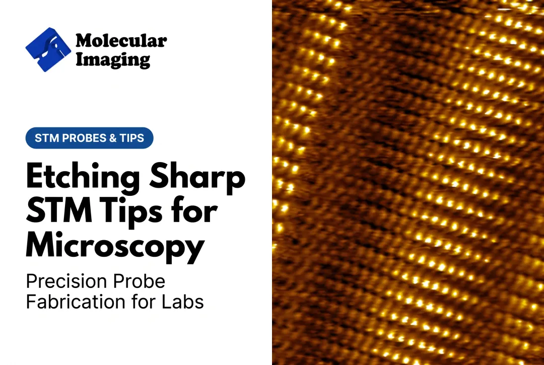 Etching Sharp STM Tips for Microscopy