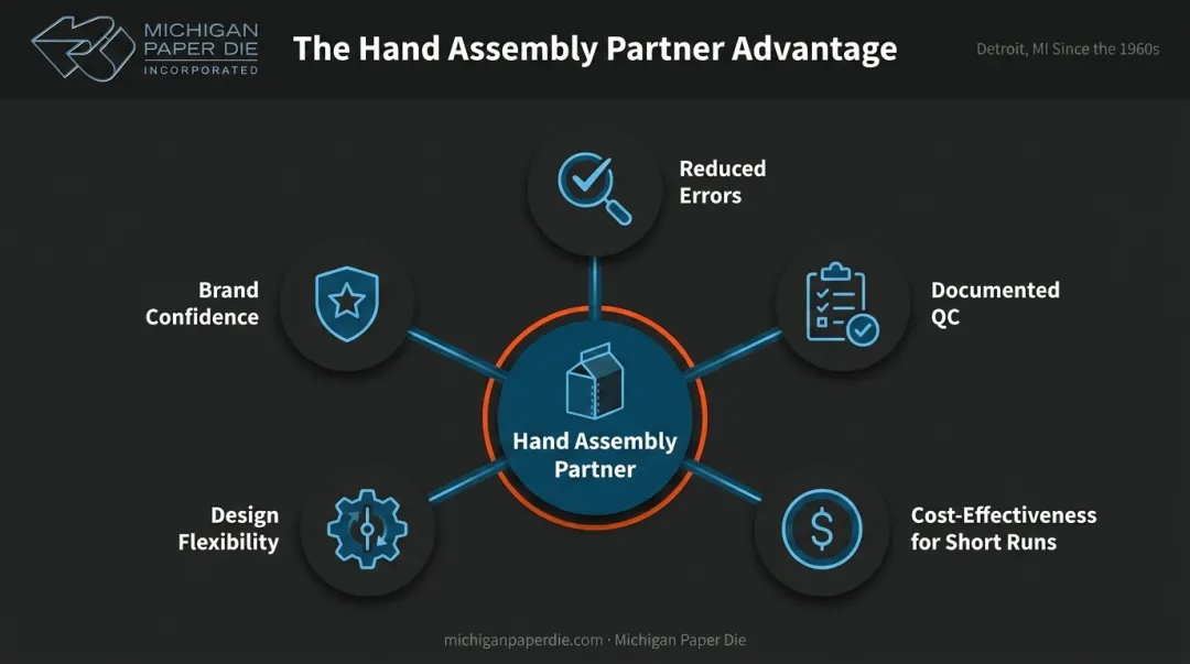 Five key benefits of partnering with a hand assembly service provider