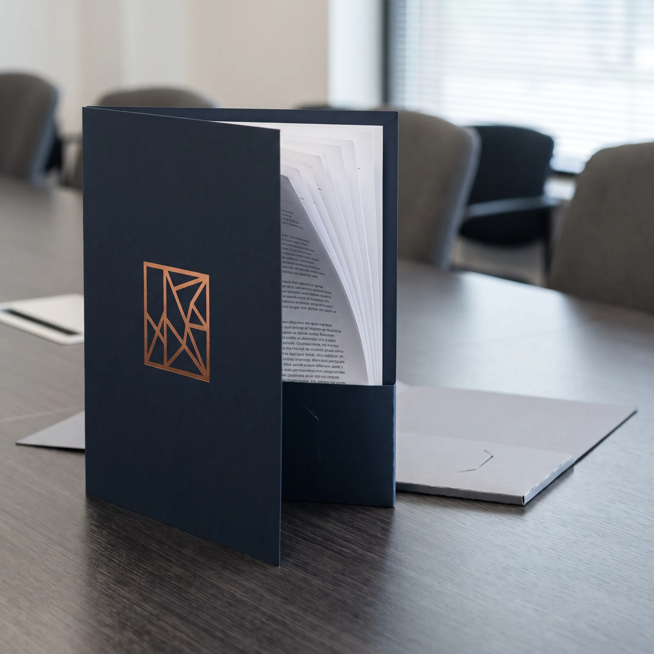 Corporate & Branding two pocket folder