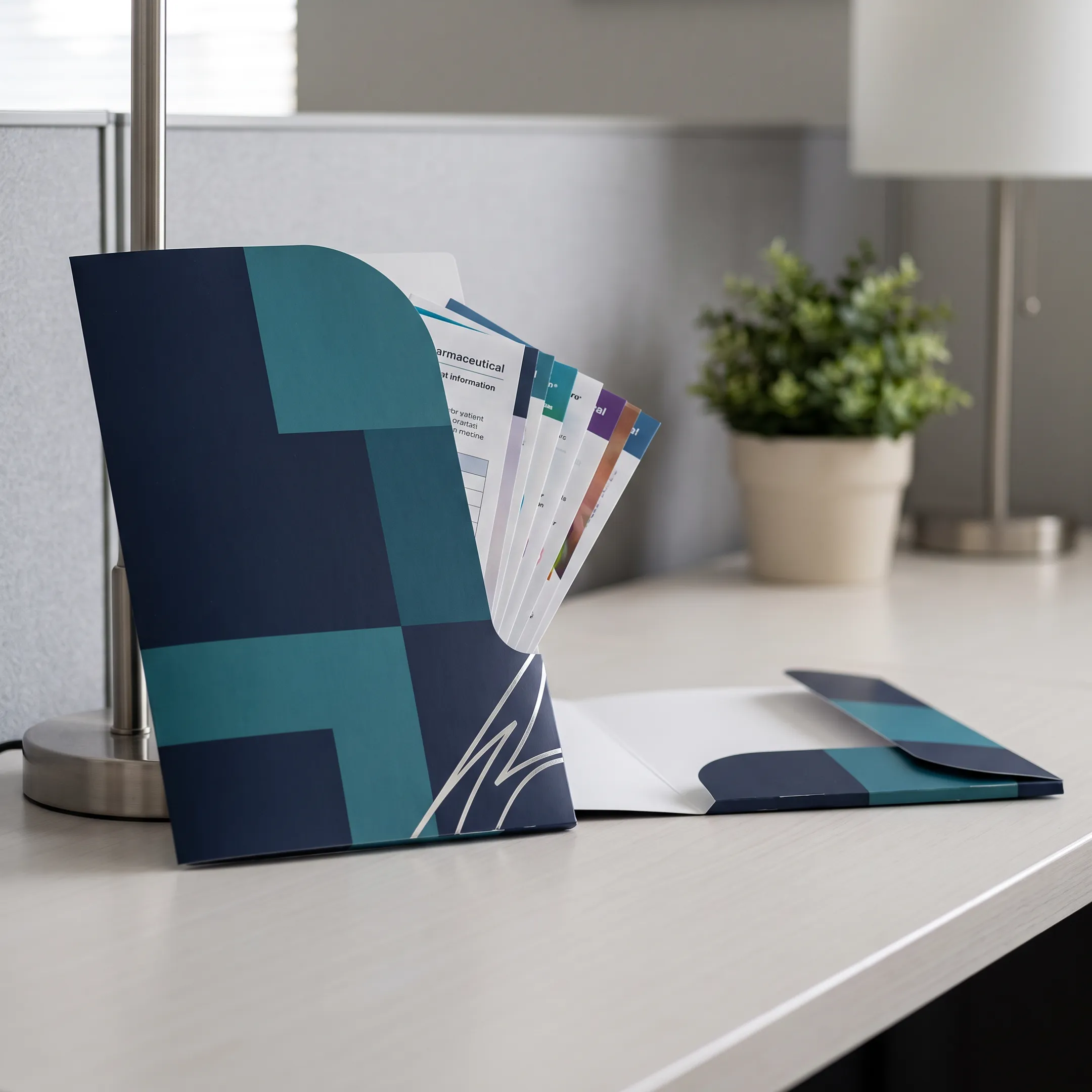 Pharmaceutical & Healthcare two pocket folder