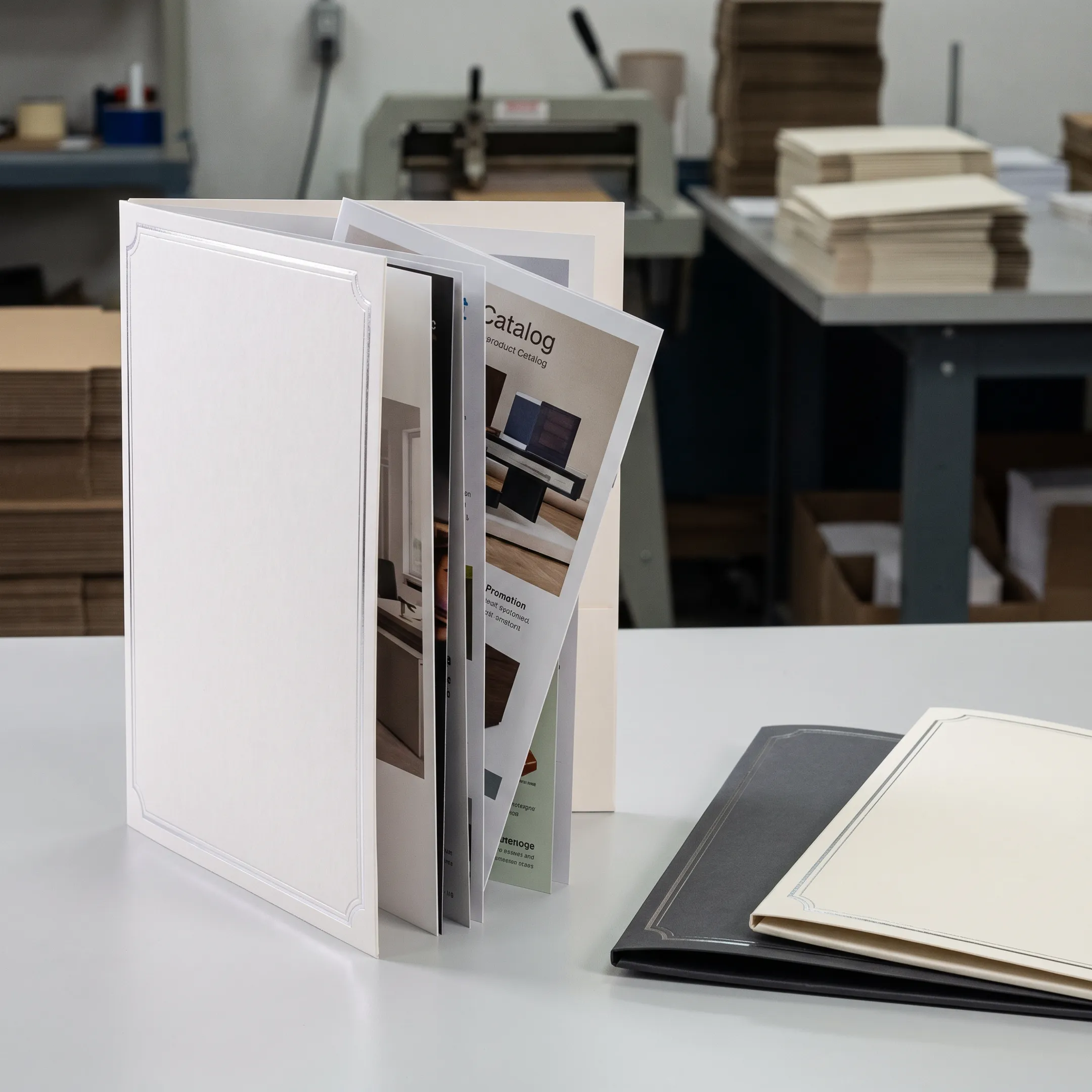 Retail consumer goods folder