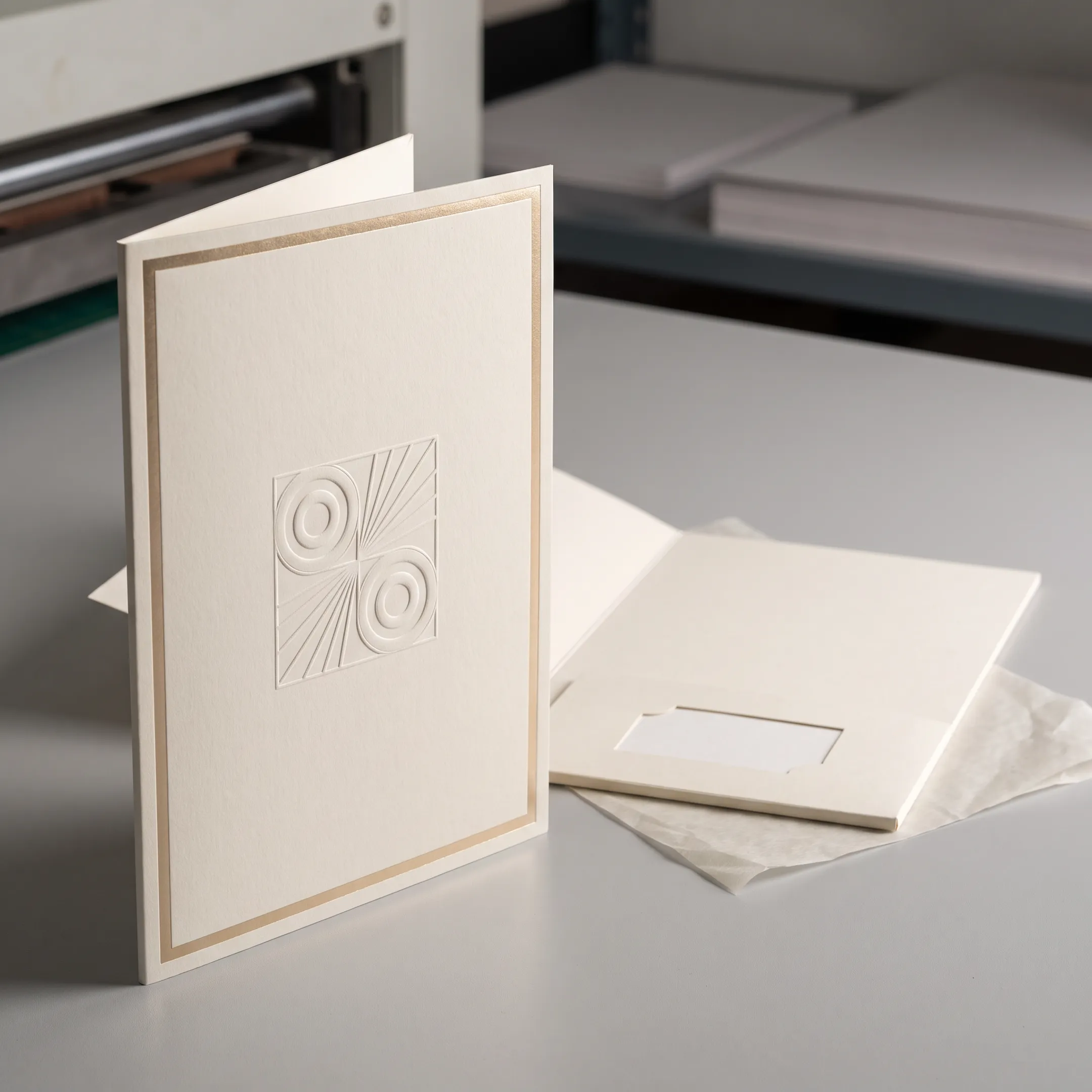 Corporate branded cosmetic packaging