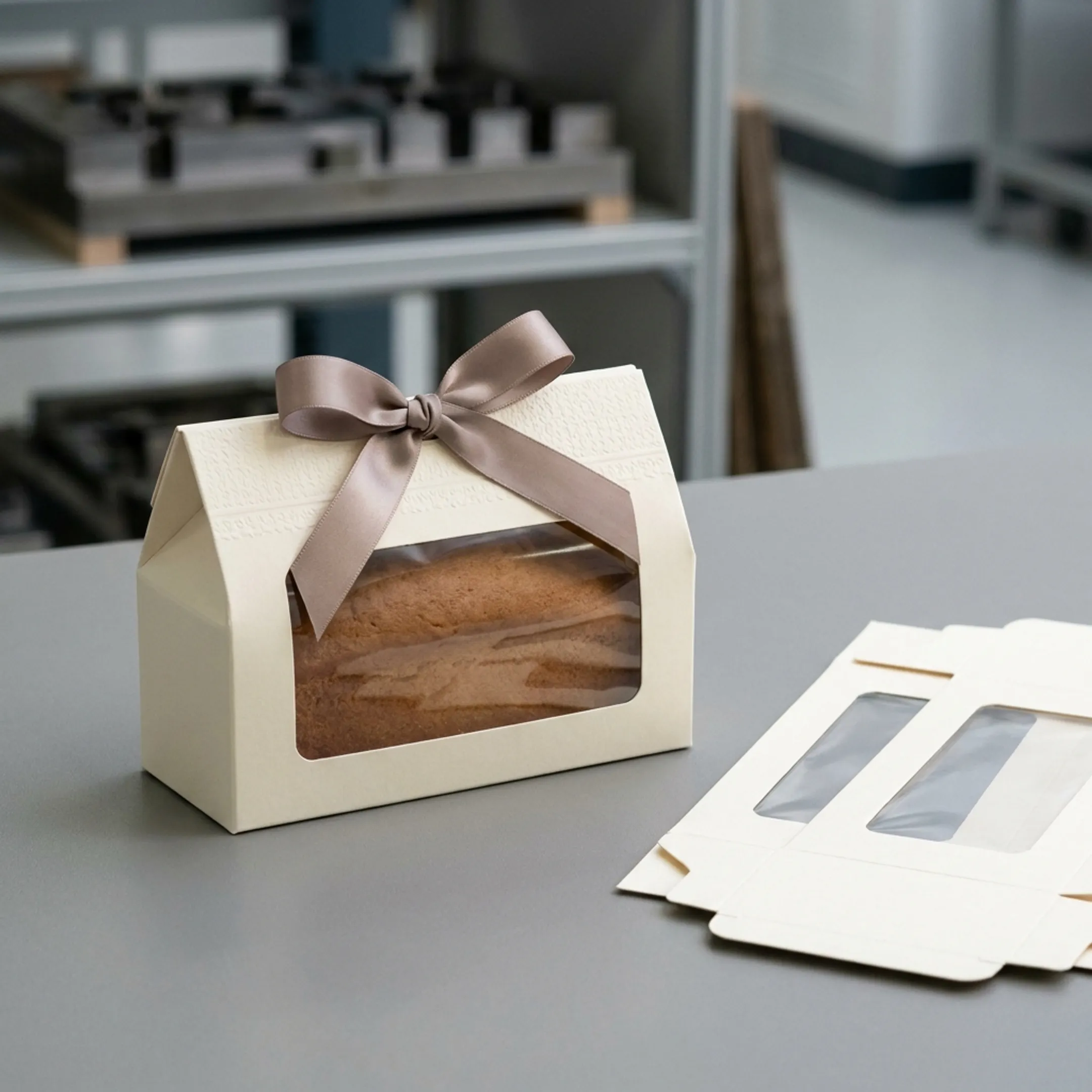 Gift loaf cake box