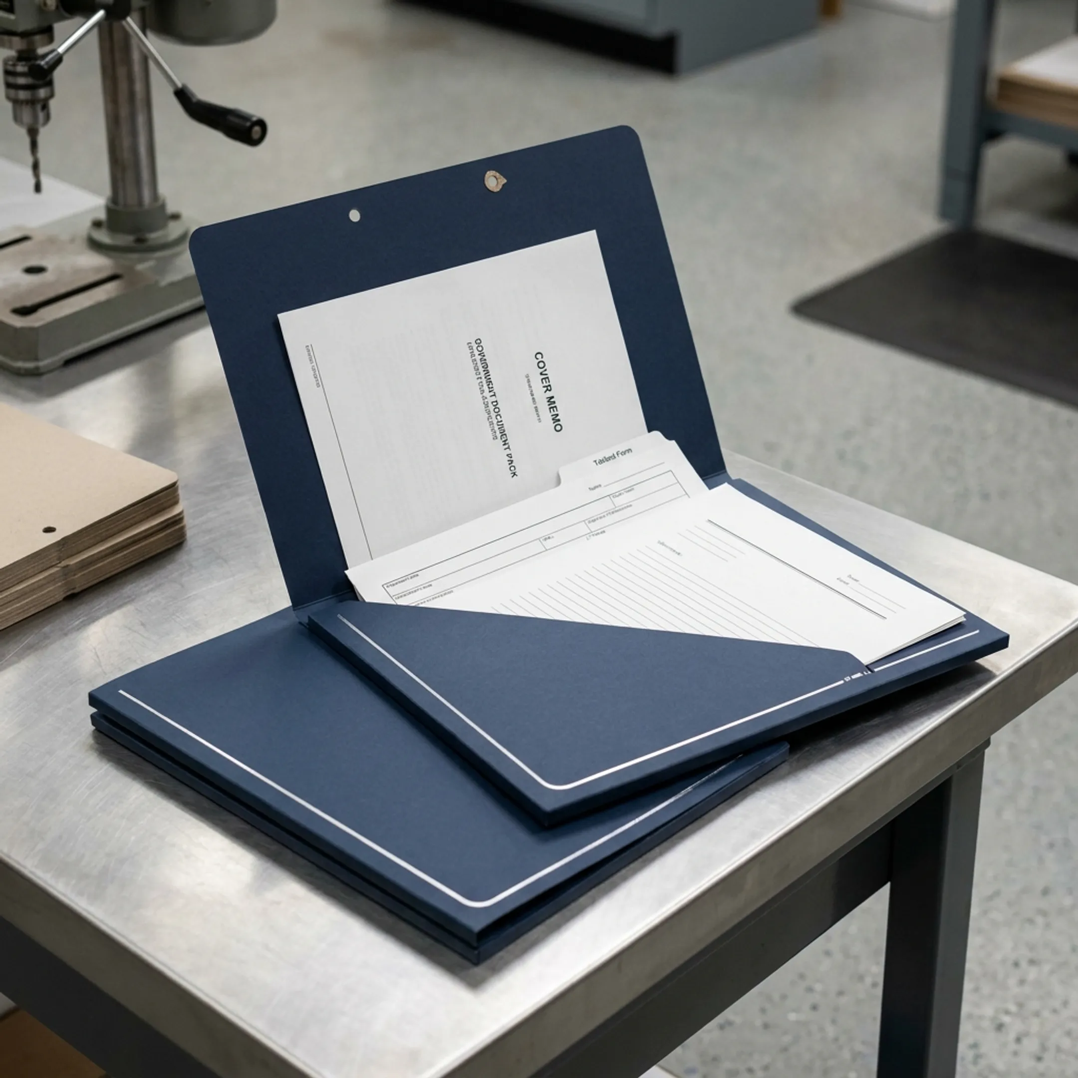 Institutional document folders