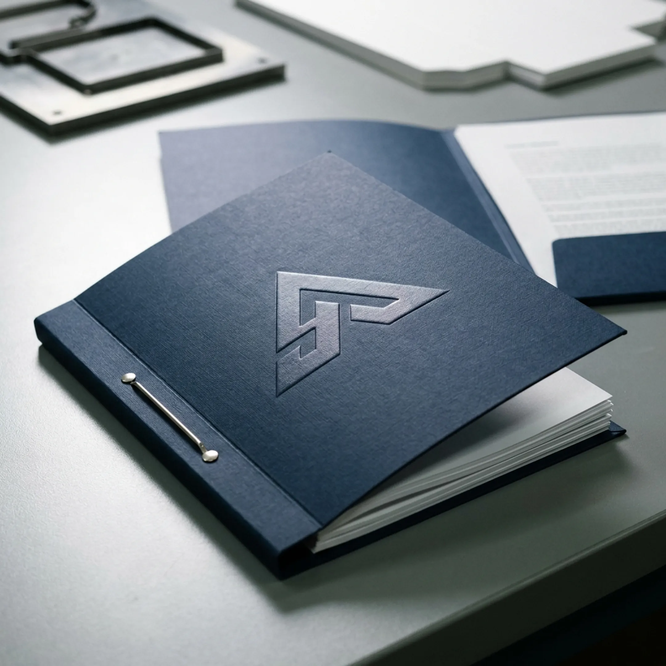 Corporate report folders