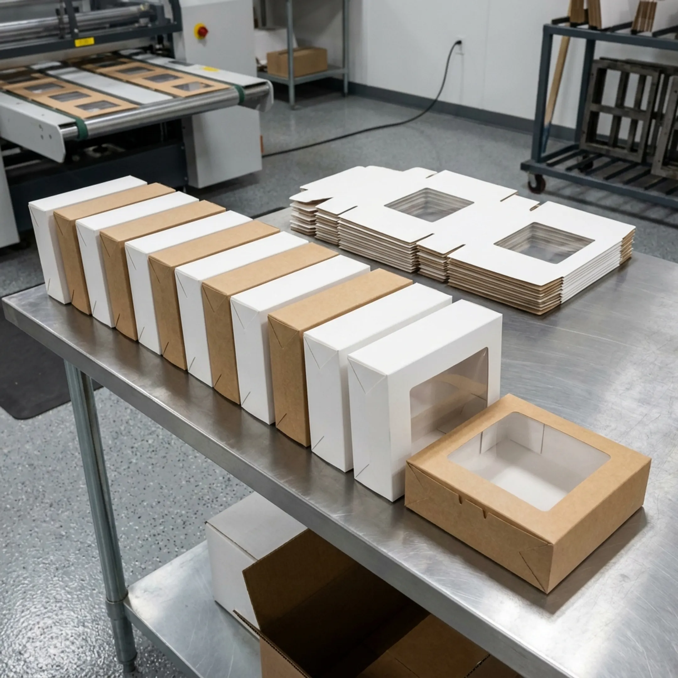 Cafe and deli sandwich packaging