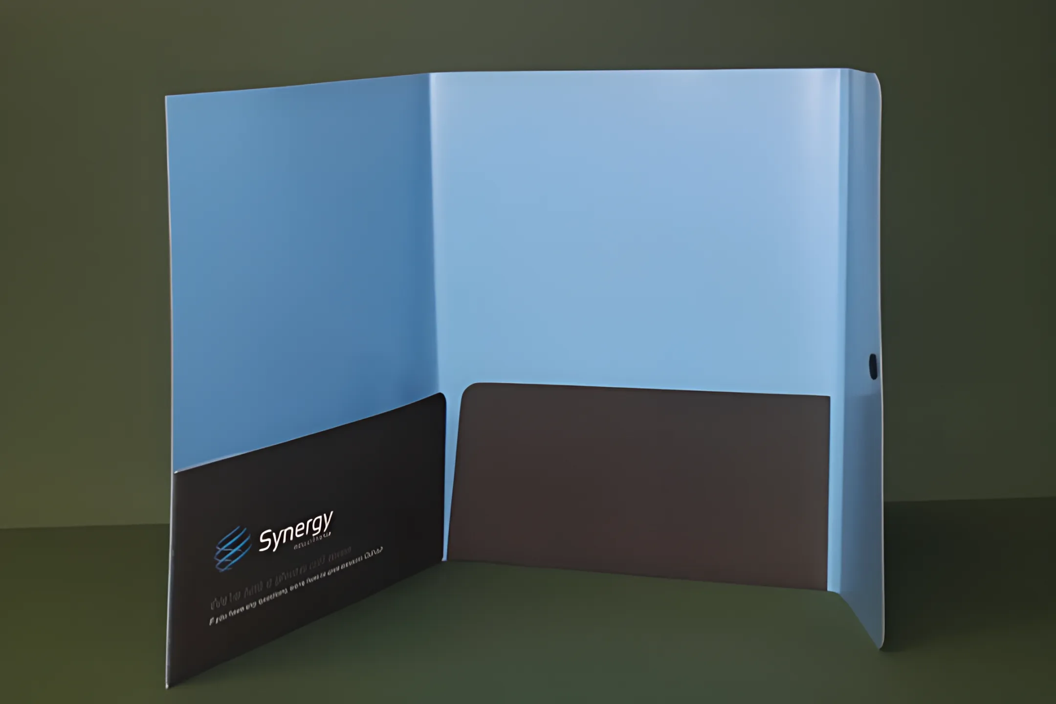 Mini Brochures with Pockets