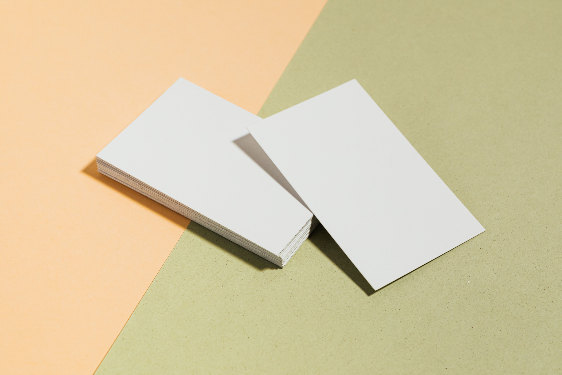 Custom Die-Cut Business Cards
