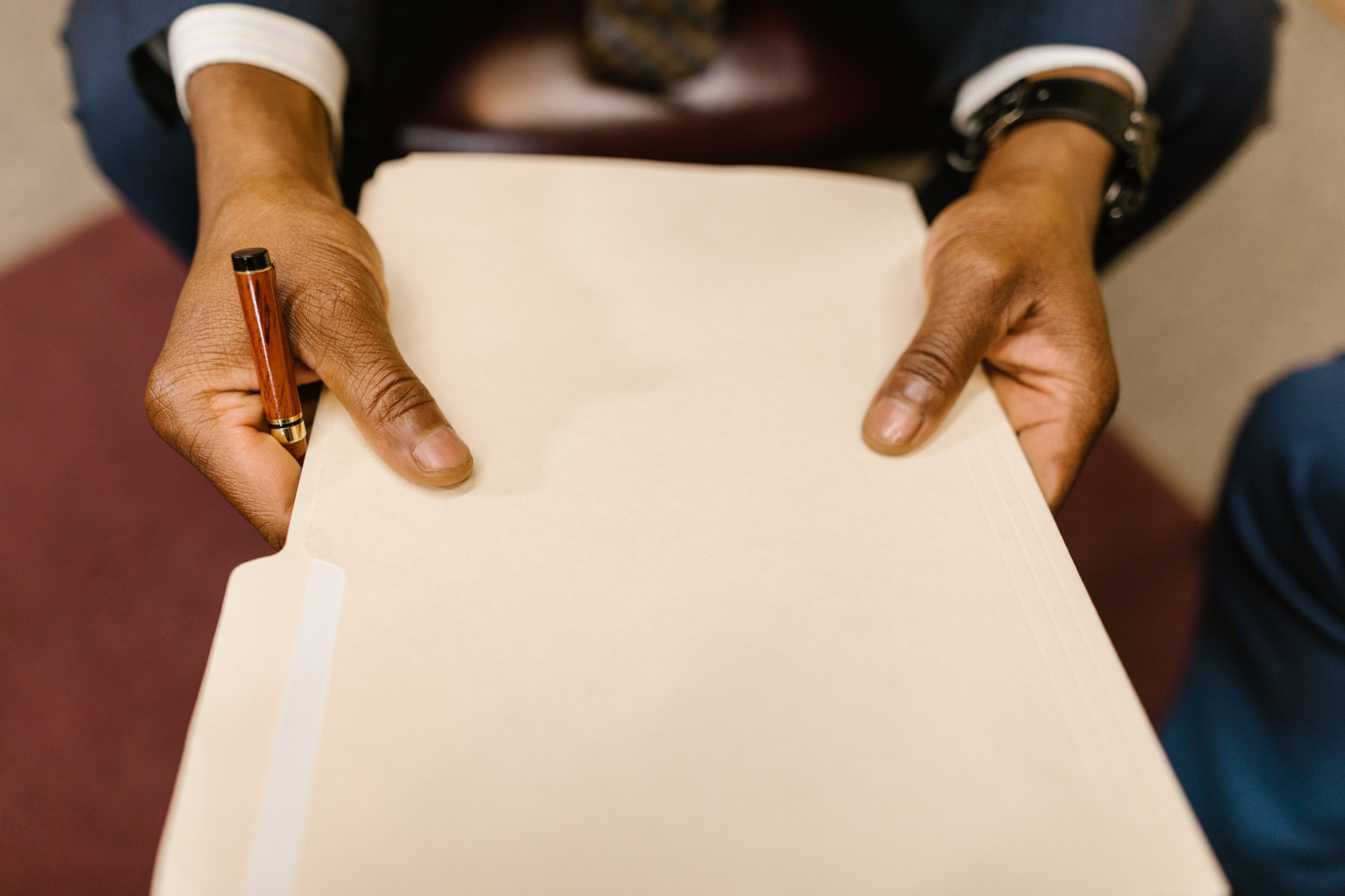 Custom Legal Size Presentation Folders