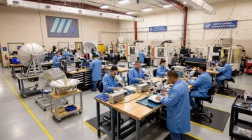 Micro-Ant Jacksonville facility manufacturing defense-grade reflector antennas