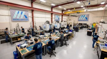 Micro-Ant Jacksonville Florida facility for custom antenna manufacturing