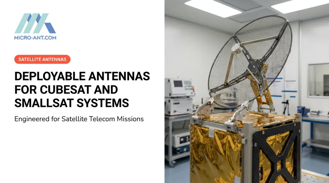 Deployable Antennas for CubeSat and Smallsat Systems
