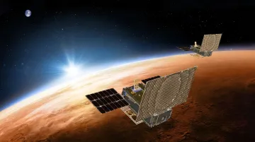 MarCO CubeSat deployed X-band reflectarray antenna in deep space