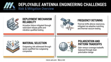 Four key engineering challenges for deployable CubeSat antenna design