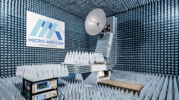 Micro-Ant near-field RF test chamber for radome performance validation