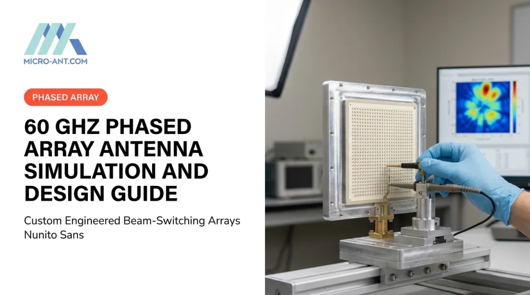 60 GHz Phased Array Antenna Simulation and Design Guide