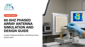 60 GHz Phased Array Antenna Simulation and Design Guide