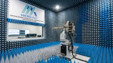 Micro-Ant near-field antenna testing chamber spherical scanning facility Jacksonville Florida