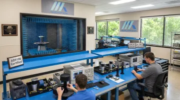 Micro-Ant Jacksonville facility antenna testing and manufacturing floor