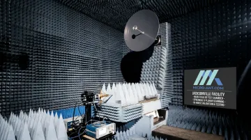 Micro-Ant near-field anechoic test chamber facility interior