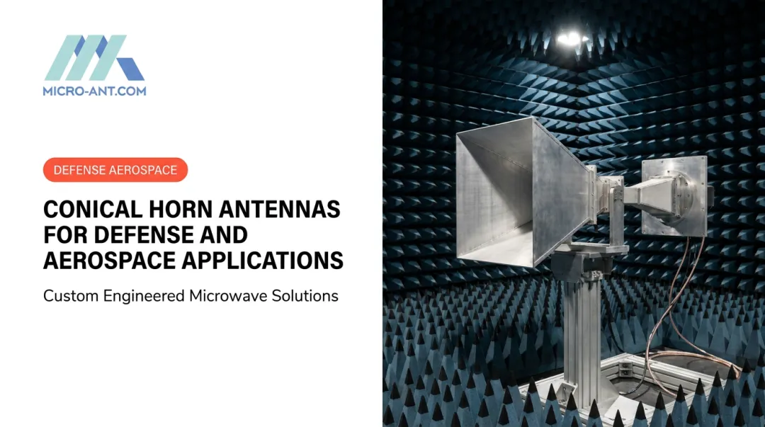 Conical Horn Antennas for Defense and Aerospace Applications