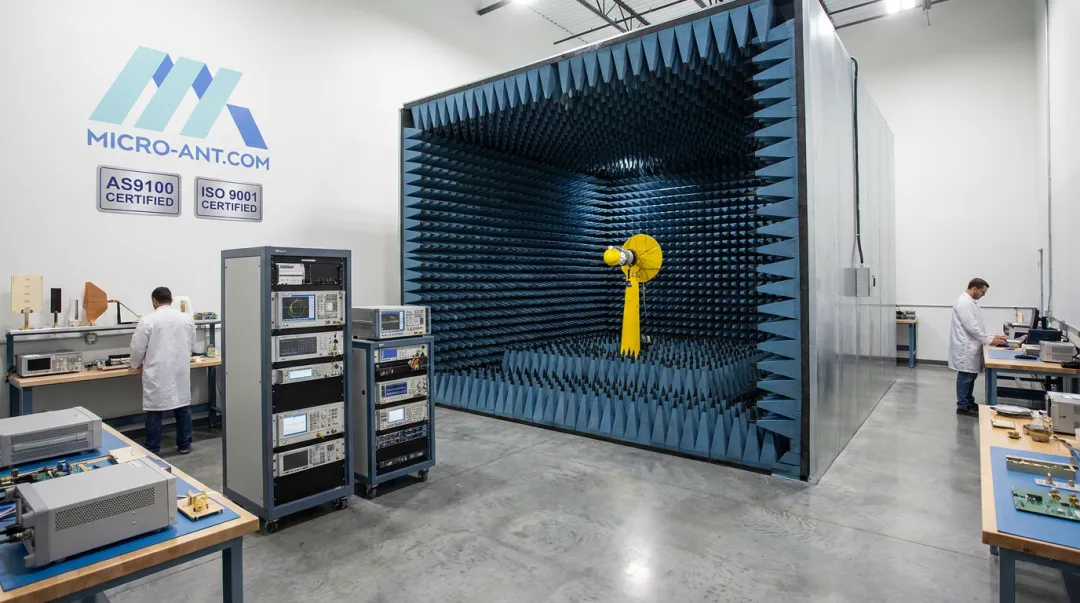 Micro-Ant Jacksonville Florida facility with RF antenna near-field test chambers