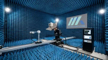 Micro-Ant spherical near-field test chamber for shaped reflector validation