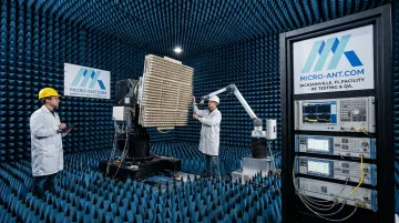 Micro-Ant near-field antenna test chamber facility in Jacksonville Florida