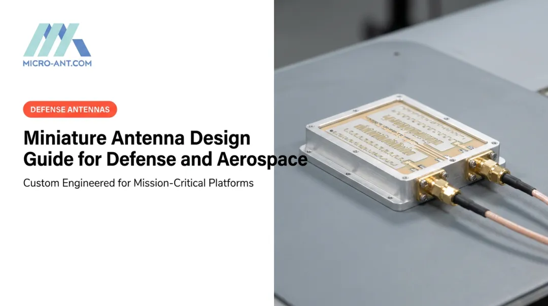Miniature Antenna Design Guide for Defense and Aerospace